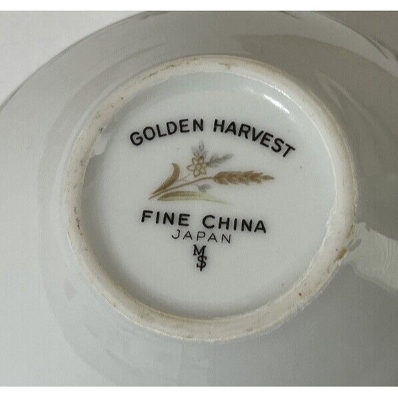 Vintage Golden Harvest Fine China Japan Wheat Creamer. Nice!! - Picture 7 of 7